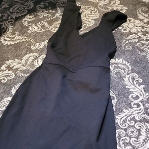Black Lulu's cross back dress